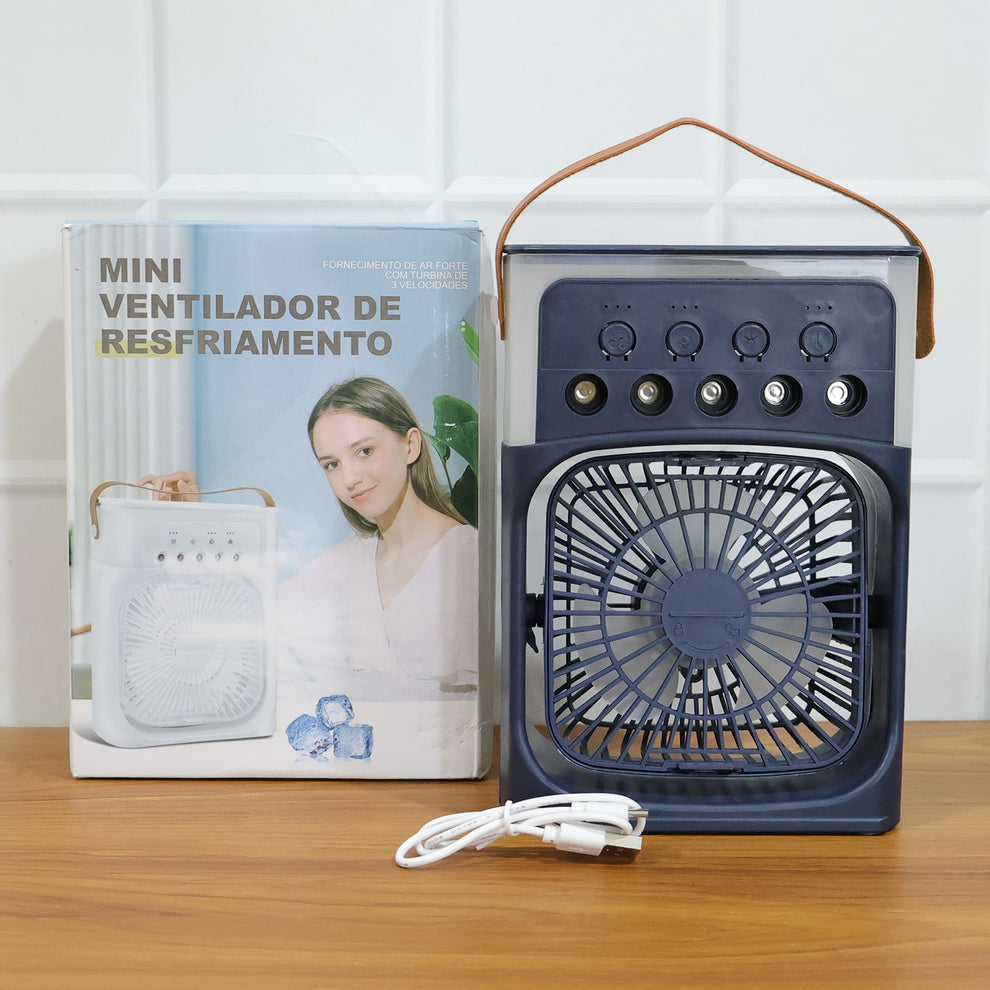 Portable Usb Rechargeable Mini Cooling Fan (1 Pc)
