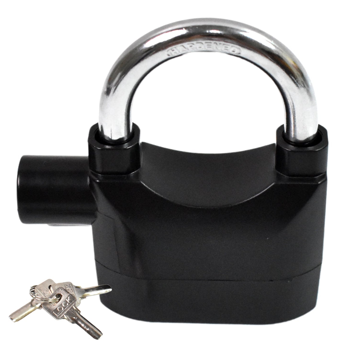 Plastic Body Waterproof Siren Alarm Smart Alarm Lock 3 Keys (1 Set)