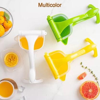 Heavy Duty Manual Juice Press – Handheld Fruit Squeezer Juicer