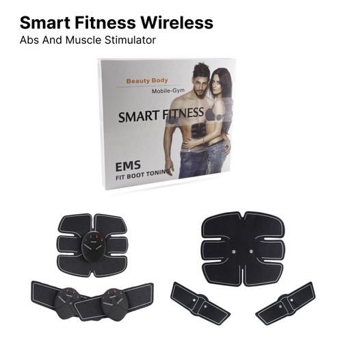 Wireless 6 Pack ABS Exerciser – Rechargeable Muscle Trainer