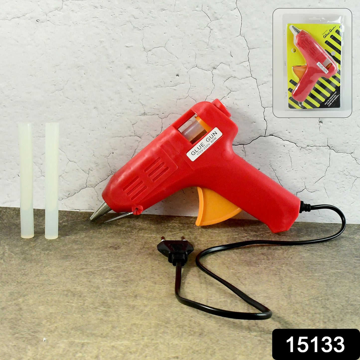 Professional 60 Watt With Hot Melt Glue Stick  On  Off Switch (1 Pc)