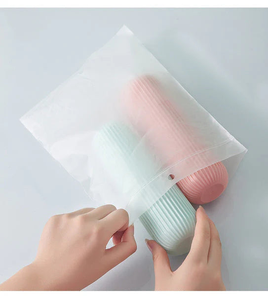 Compact (2pcs) Capsule Bottle‑Style Portable Organizer for Travel & Home