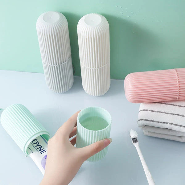 Compact (2pcs) Capsule Bottle‑Style Portable Organizer for Travel & Home