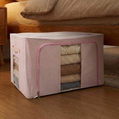 Foldable Fabric Clothes Storage Organizer Box (33  49 Cm 1 Pc)