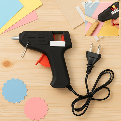 20W Electric Hot Glue Gun – Fast Heating Craft & Repair Tool (1 Pc)