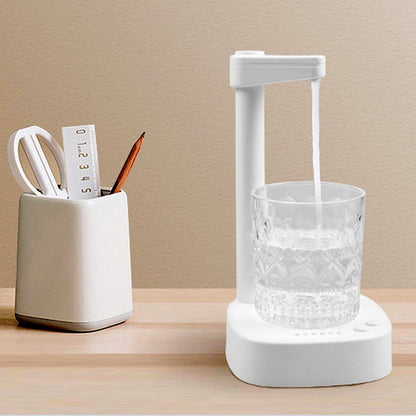 USB Charging Desktop Water Bottle Dispenser – One Button Smart Water Pump