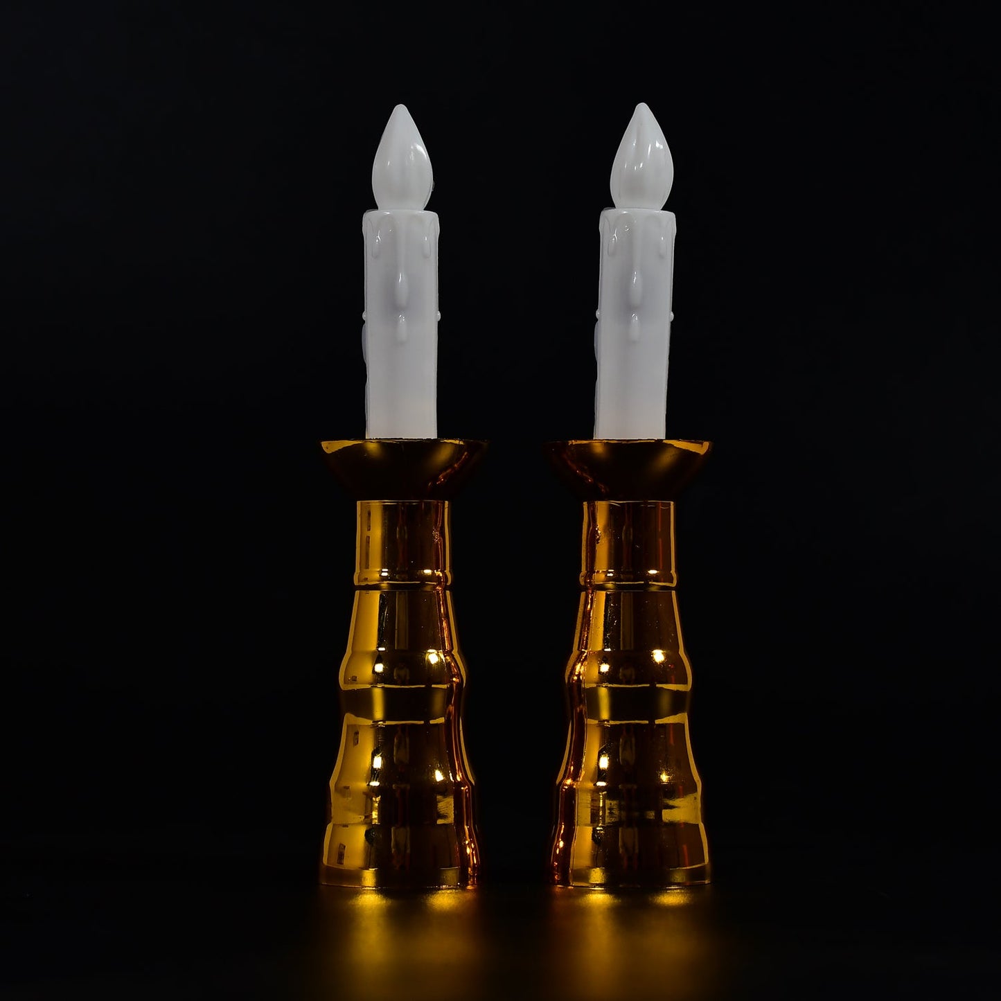 2 Pcs LED Candle Light – Flameless Decorative Lamp for Home & Wedding