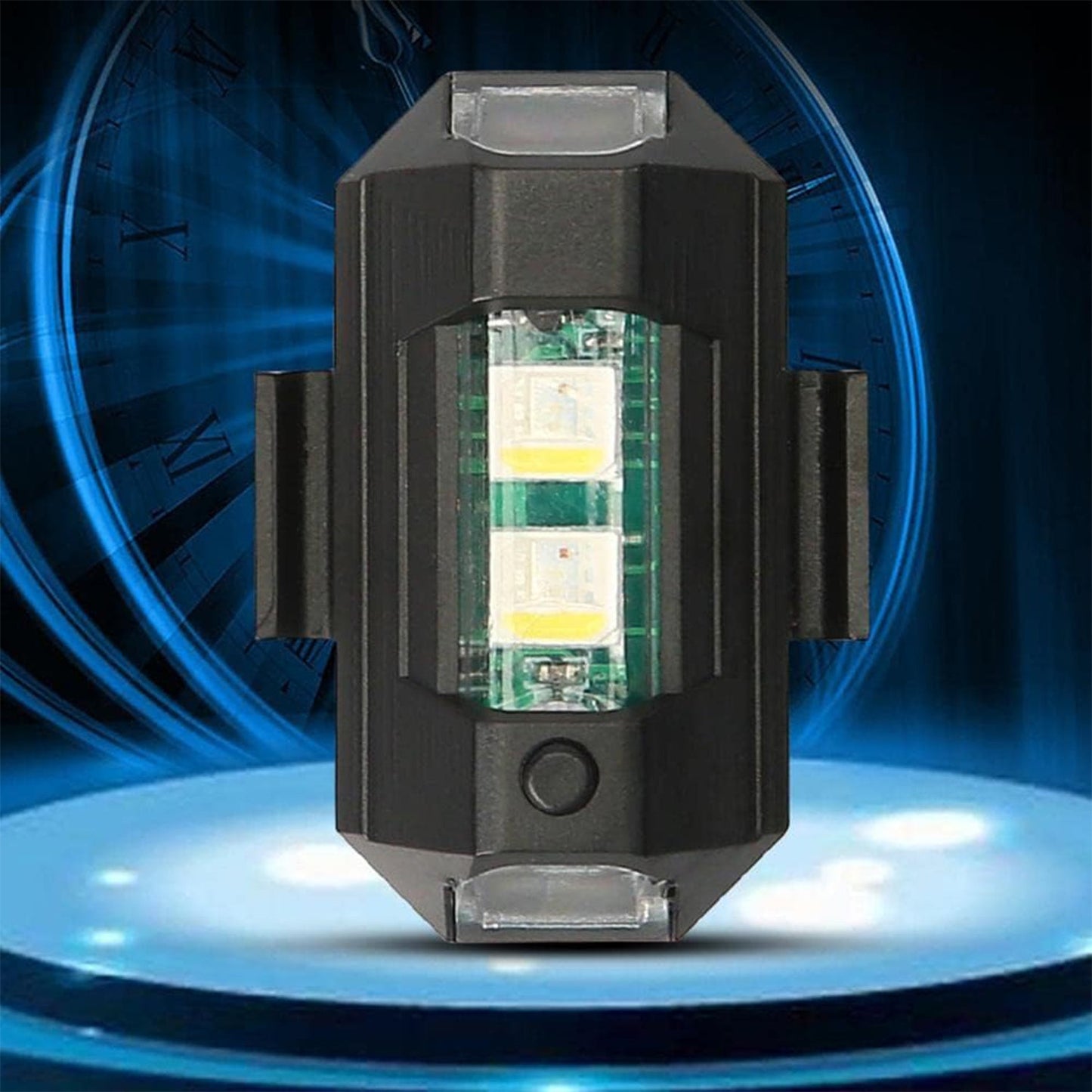 Mini LED Strobe Light – Waterproof USB Rechargeable RGB Safety Light