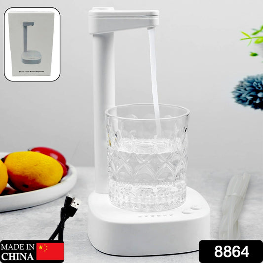 USB Charging Desktop Water Bottle Dispenser – One Button Smart Water Pump