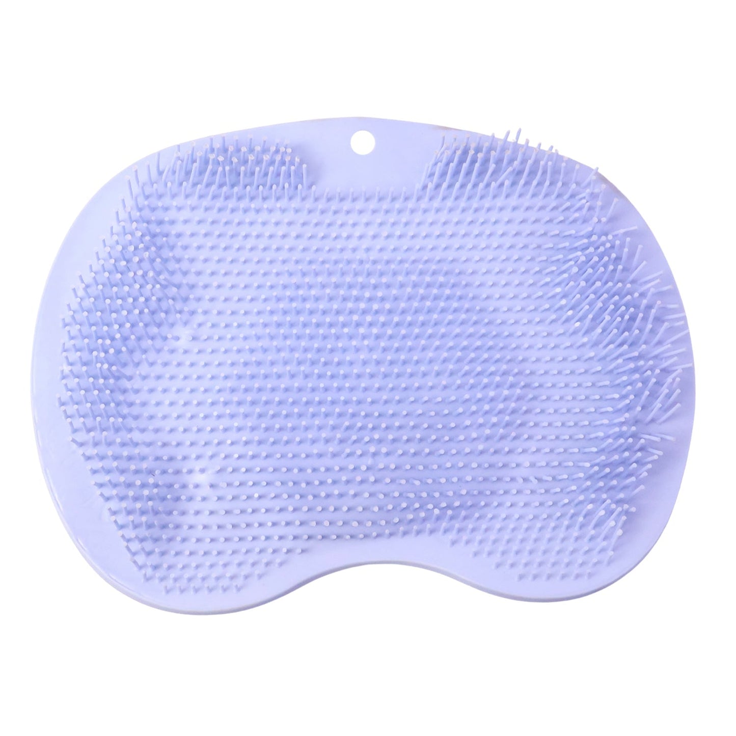Purple Silicone Bath Massage Cushion  Suction Cup Exfoliating Foot Scrubber  Mat
