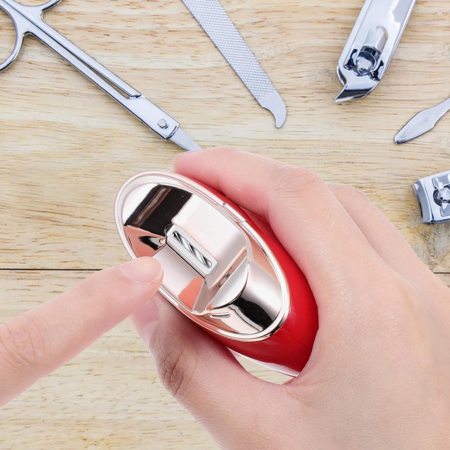 Electric Nail Clipper & Manicure Set – Automatic Nail Grinder for Baby & Adults
