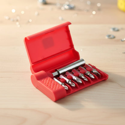 Mini Precision Screwdriver Bit Set With Magnetic Bit Holder (1 Set 6 Bit)