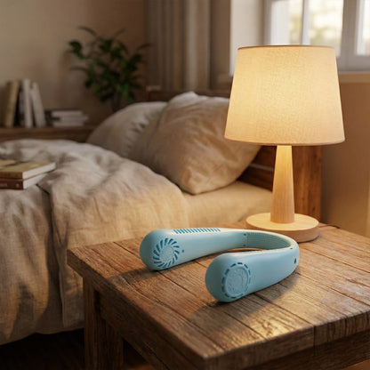 Rechargeable Neck Fan (B Grade) – USB Hanging Personal Fan