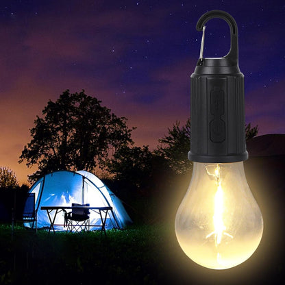 Rechargeable LED Camping Tent Light – 3 Modes Portable Lantern with Hook