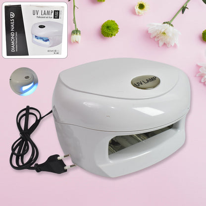 18W LED UV Nail Lamp – Gel Nail Polish Curing Dryer(1 Pc)