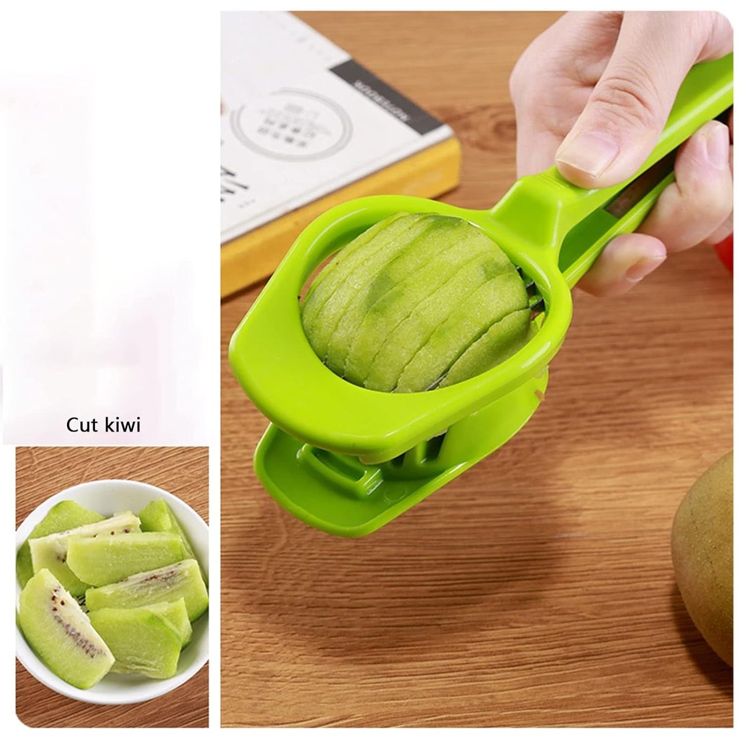 7 Blade Stainless Steel Slicer – Multipurpose Fruit & Egg Cutter Tool