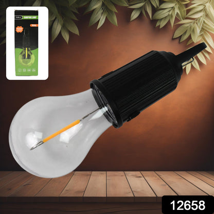 Rechargeable LED Camping Tent Light – 3 Modes Portable Lantern with Hook