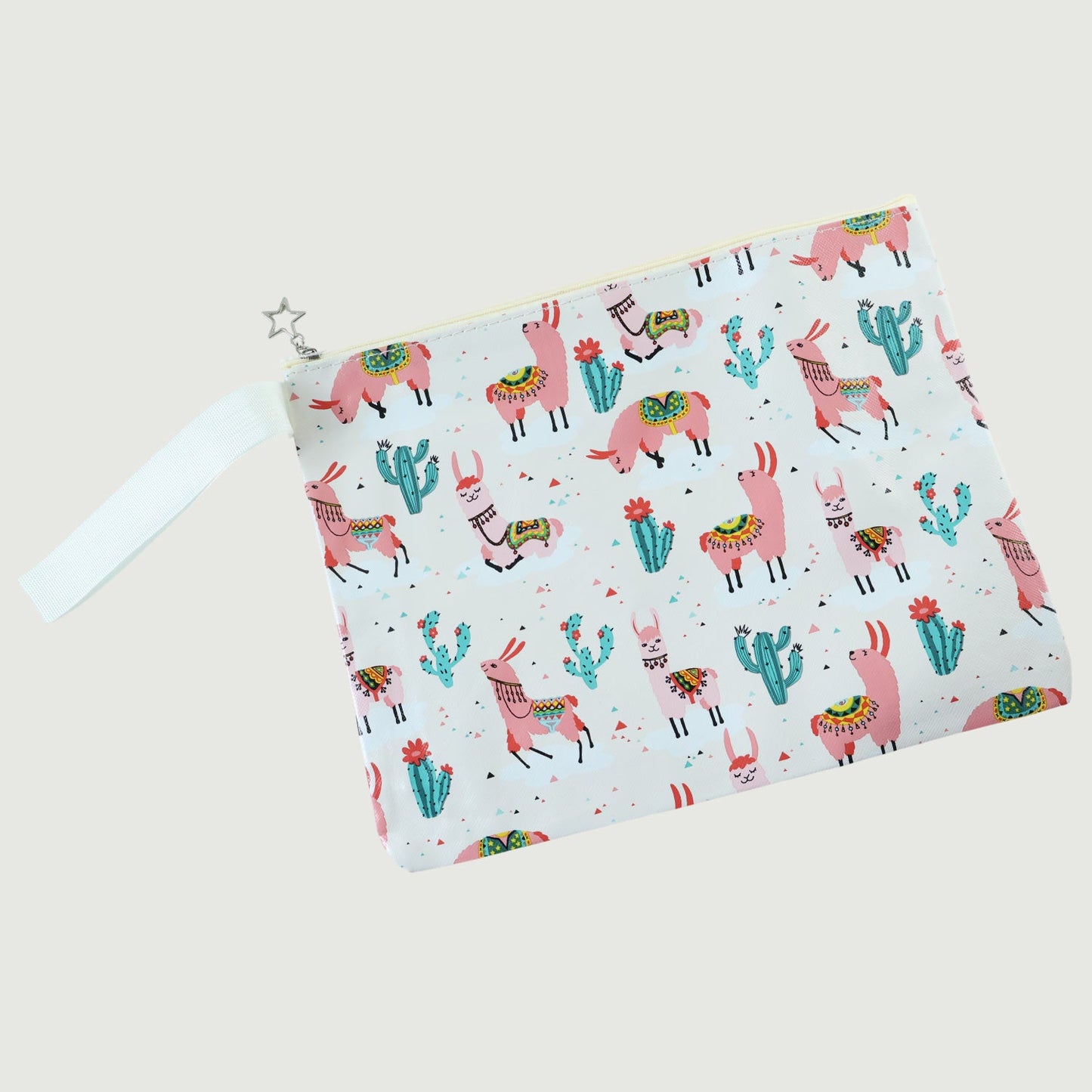 Printed Zipper Pouch (26  21 Cm 1 Pc)